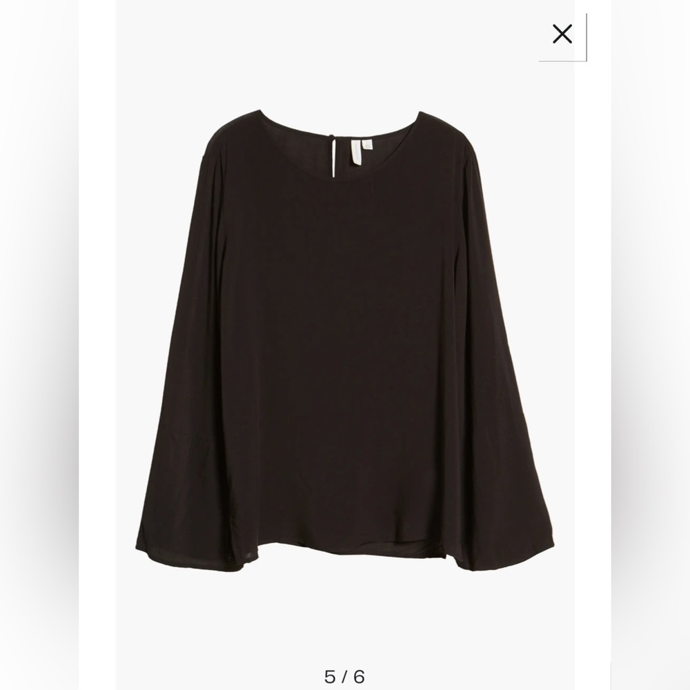 Soft Black Blouse